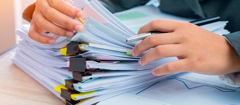 Cómo conservar los documentos ante una liquidación de empresa