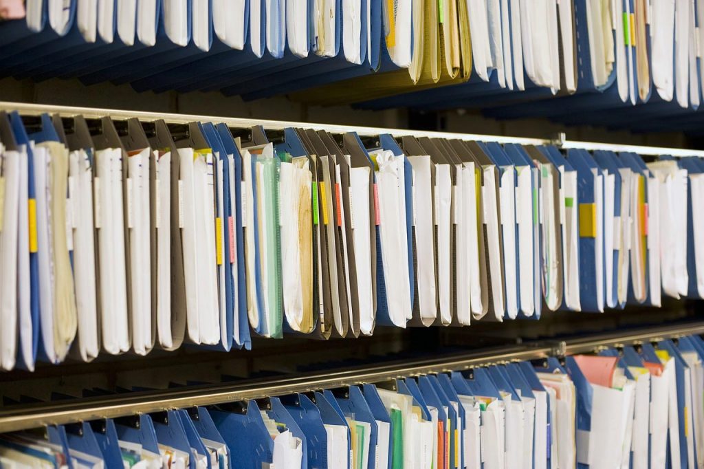 categorizar los archivos de la empresa