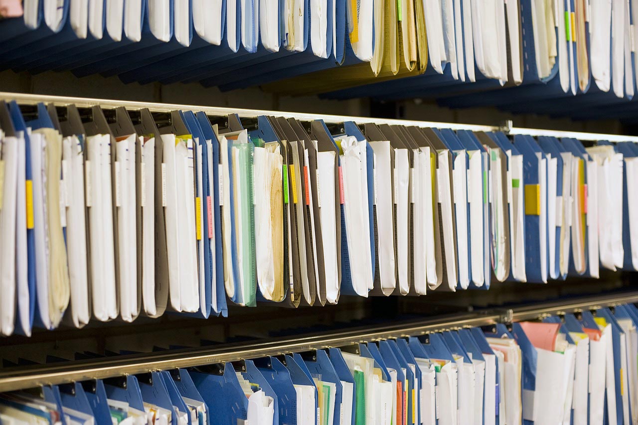 categorizar los archivos de la empresa